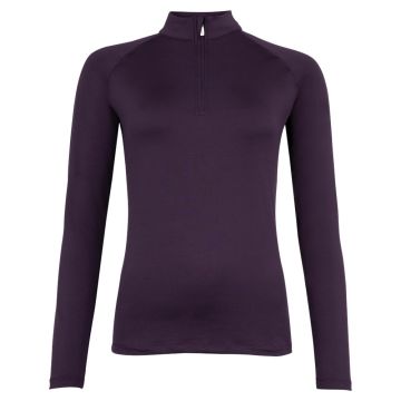 BR Zip-up Pullover Event M Donker Paars
