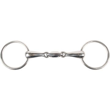 Harry's Horse Watertrens dubbelgebroken O-link 20mm 11,5 RVS