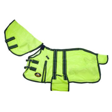 MHS Vliegendeken "Neon" met afneembare hals  215 Groen