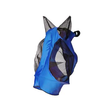 MHS Vliegenmasker Lycra Pony Blue