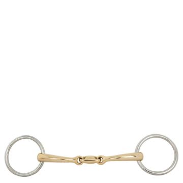 BR Dubbel Gebroken Onderlegtrens Soft Contact 12 mm Ø 50 mm 15 cm Zilver/goud