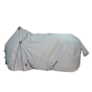MHS Turnoutdeken Invictus 100 Gram Grijs 140/175 cm