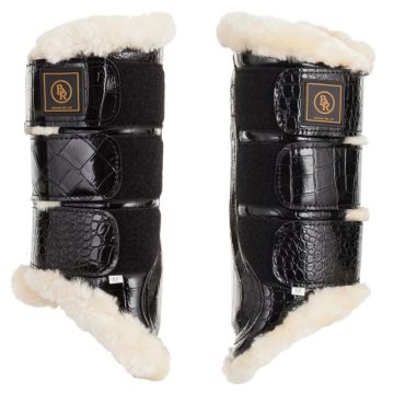 BR Beenbeschermer Majestic Lacquer S Zwart