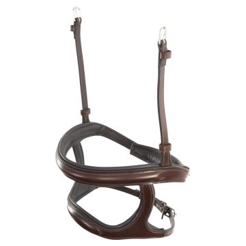 BR Neusriem dubbel gecombineerd Full Oak / Zilver