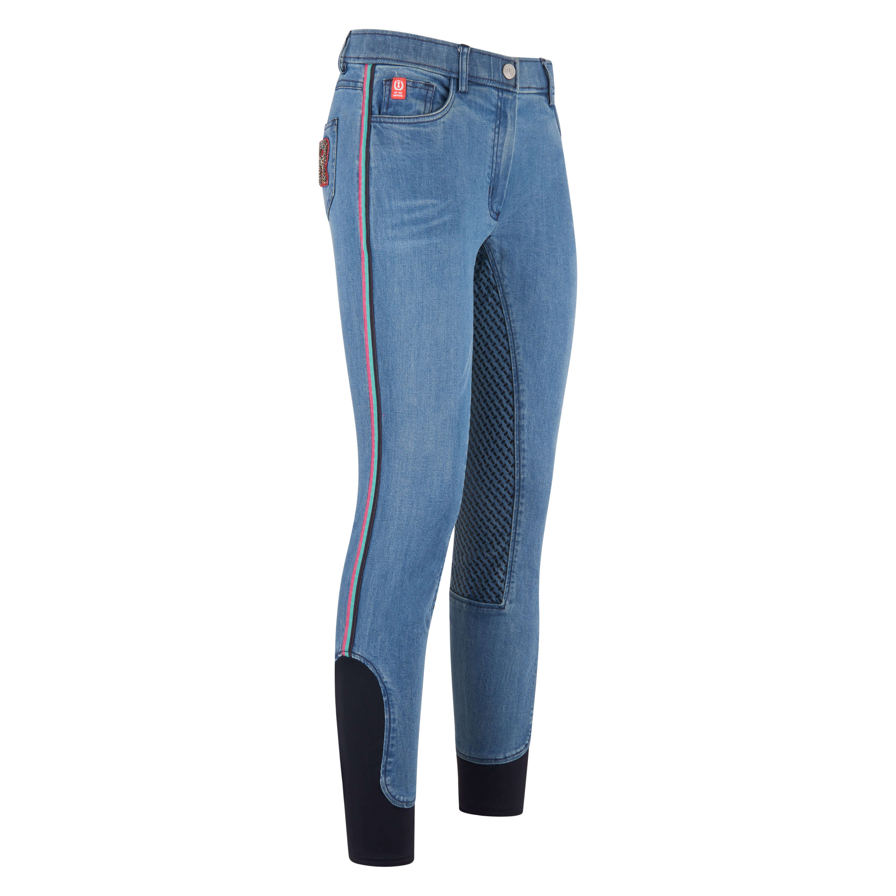Imperial Riding Rijbroek Denim SFS Imperial Riding Rijbroek Denim SFS