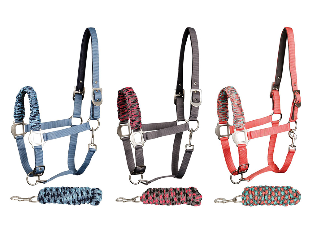 Harrys Horse Halster Set Melange Harrys Horse Halster Set Melange
