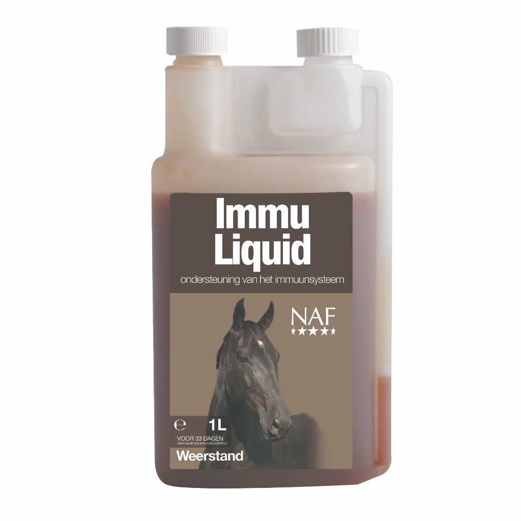 Afbeelding NAF Immu Liquid - 1 liter door Minihorseshop.nl