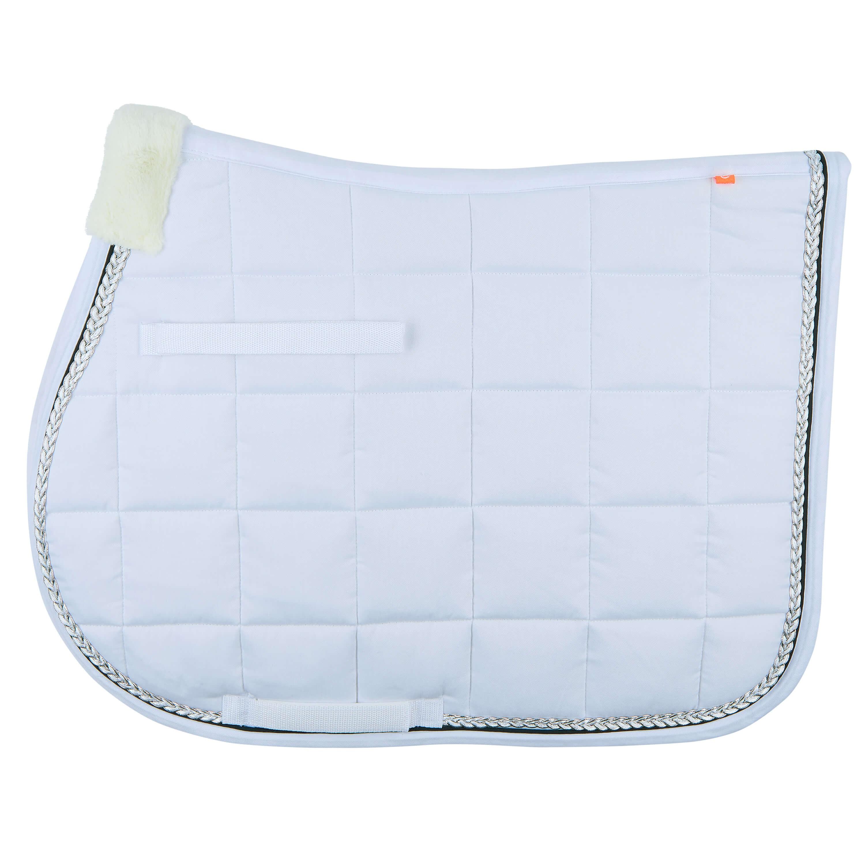 Afbeelding Saddlepad Imperial Elegant base GP White Full door Minihorseshop.nl