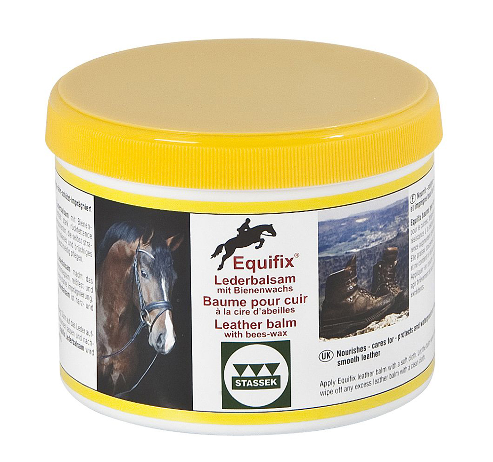 Afbeelding Stassek Equifix Lederbalsem met Bijenwas, 500 ml door Minihorseshop.nl