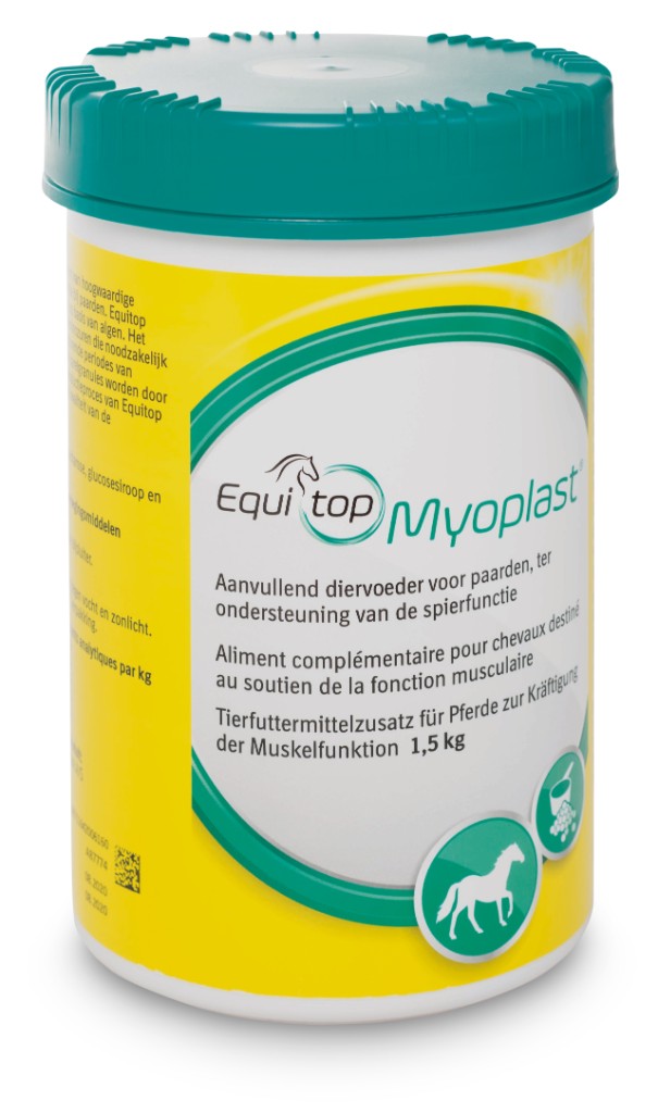 Afbeelding Equitop Myoplast 1,5 kg door Minihorseshop.nl