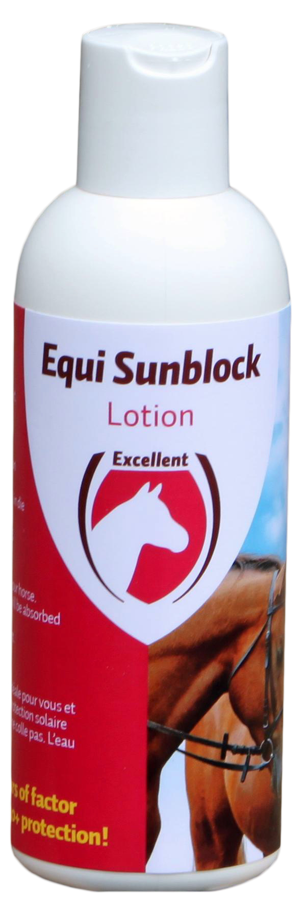 Afbeelding Excellent Equi Sunblock lotion SPF15 - 200ml door Minihorseshop.nl