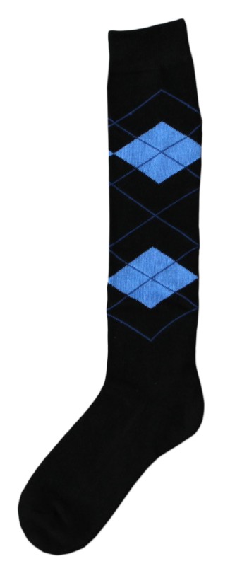 Afbeelding Hofman Kniekous RE 35/38 Black/Aqua door Minihorseshop.nl
