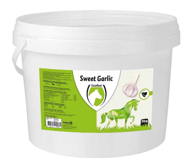 Afbeelding Sweet Garlic Blocks - 3 kg door Minihorseshop.nl