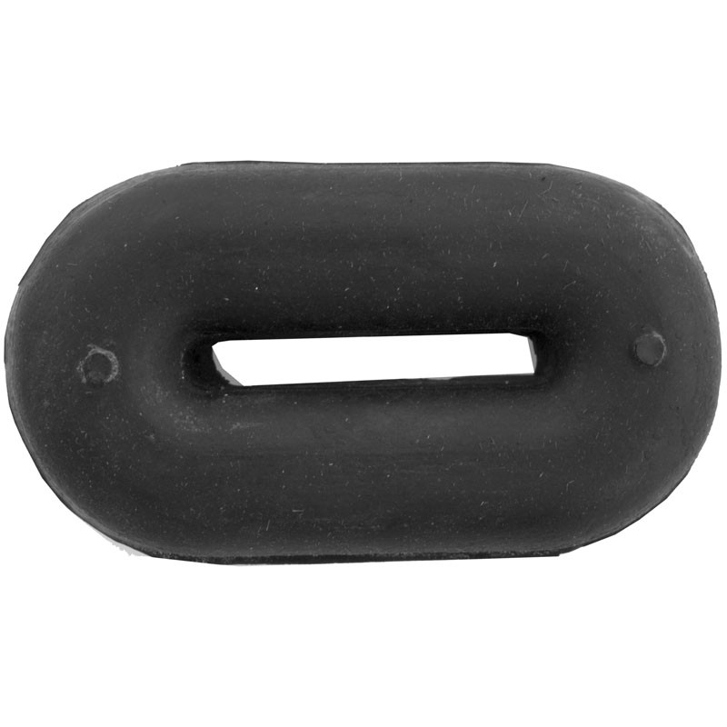 Afbeelding Martingaal-stop Rubber 28mm Zwart 028 door Minihorseshop.nl