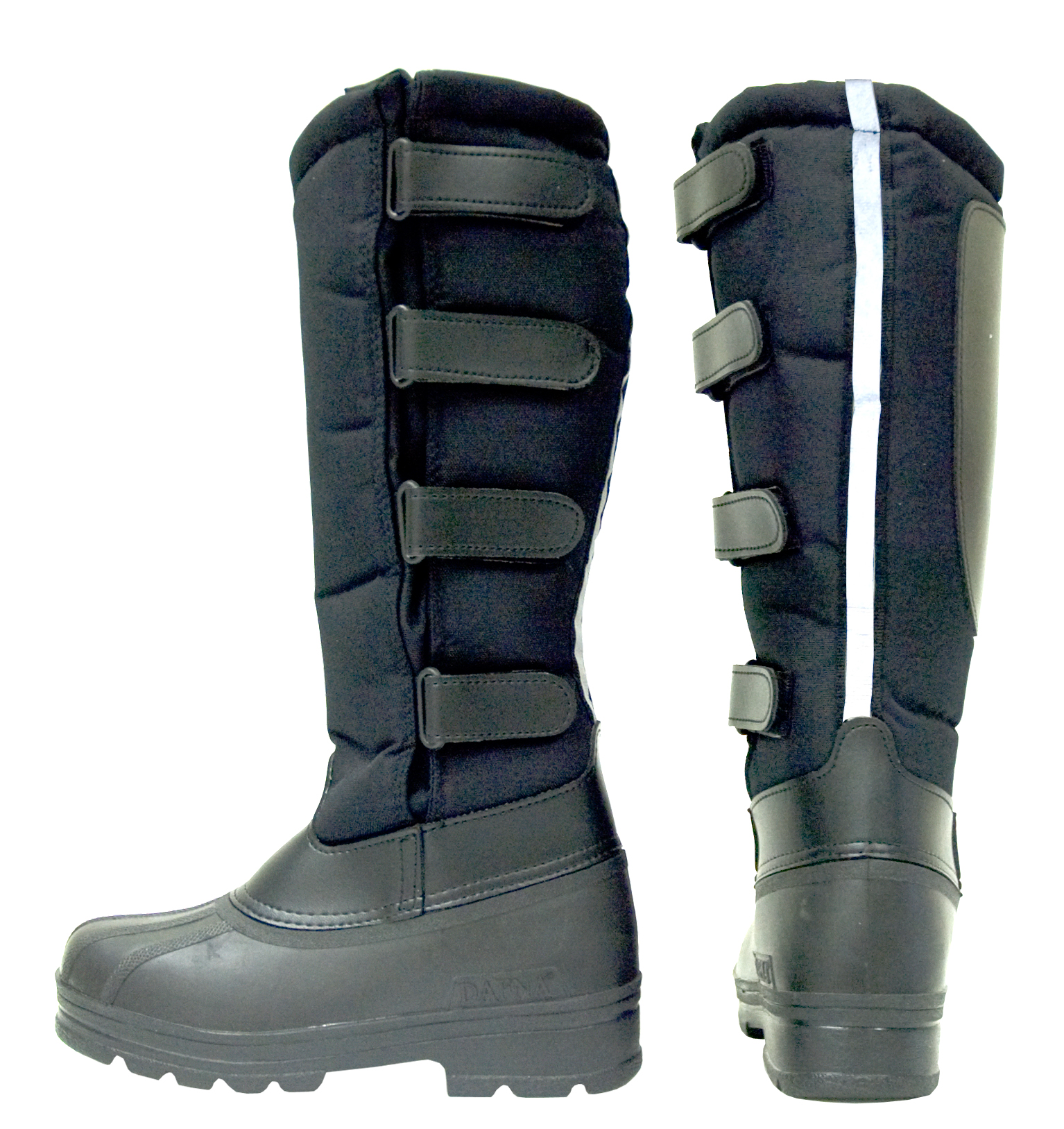 Afbeelding BLIZZARD Snow/Thermo rijlaars met klittenband Zwart 45 door Minihorseshop.nl