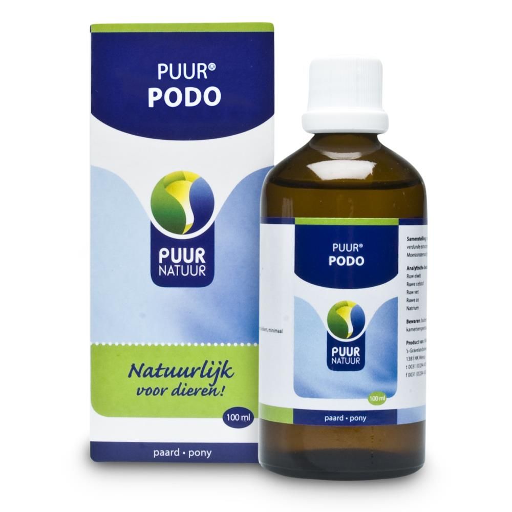 Afbeelding Puur Podo - 100 ml door Minihorseshop.nl